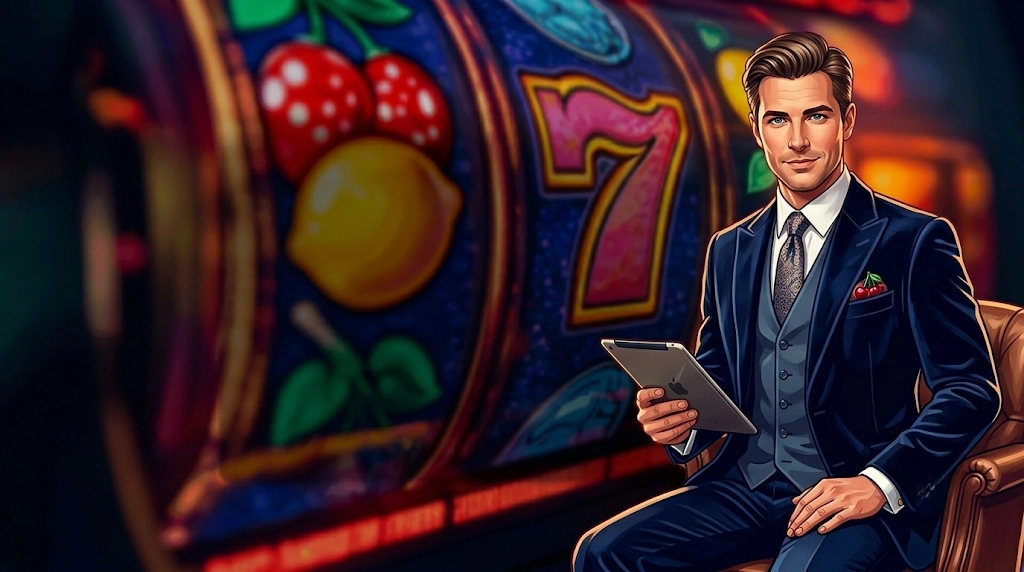 Secure lobby display showing BoomingSlots Casino United Kingdom featured games.